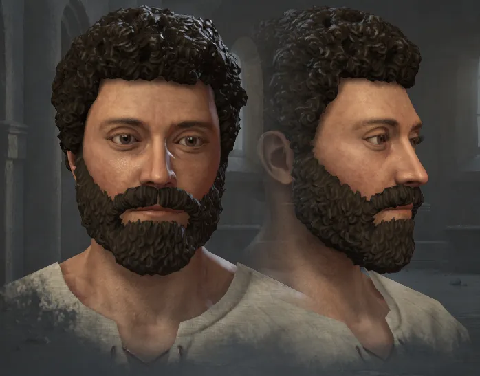 Marcus Aurelius CK3 character DNA preset preview